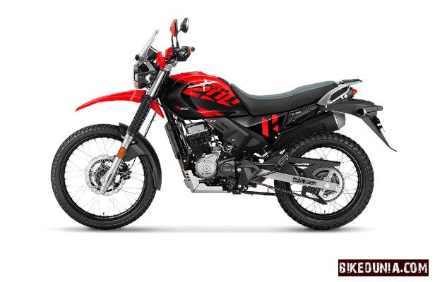 Hero Xpulse 200 4V Black-Sports Red