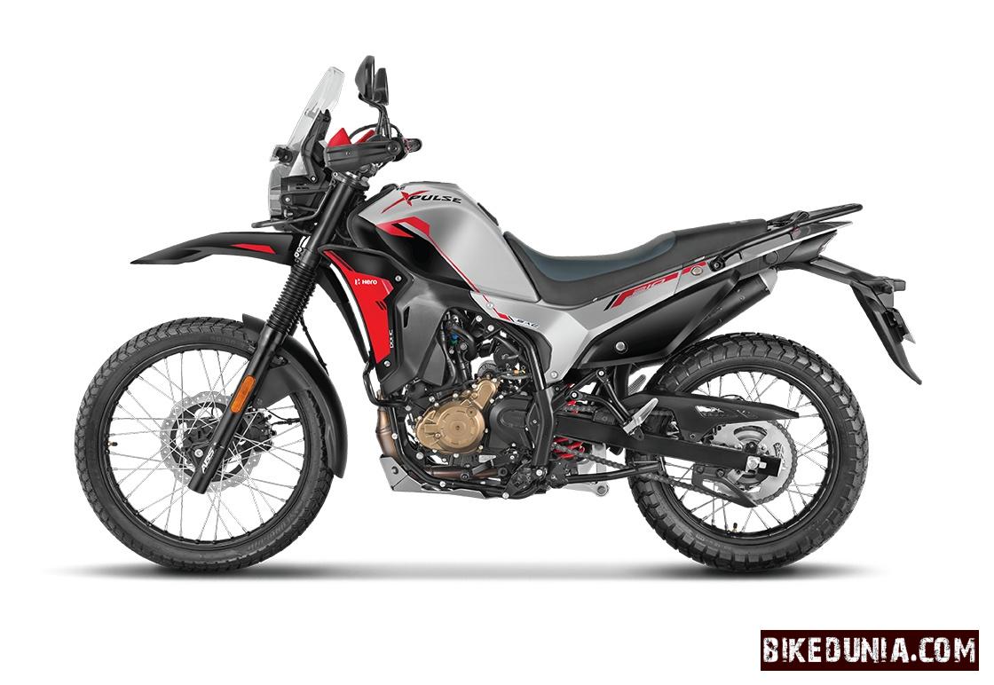 Hero Xpulse 210 Alpine Silver