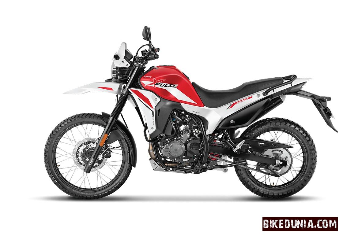 Hero Xpulse 210 Wild Red