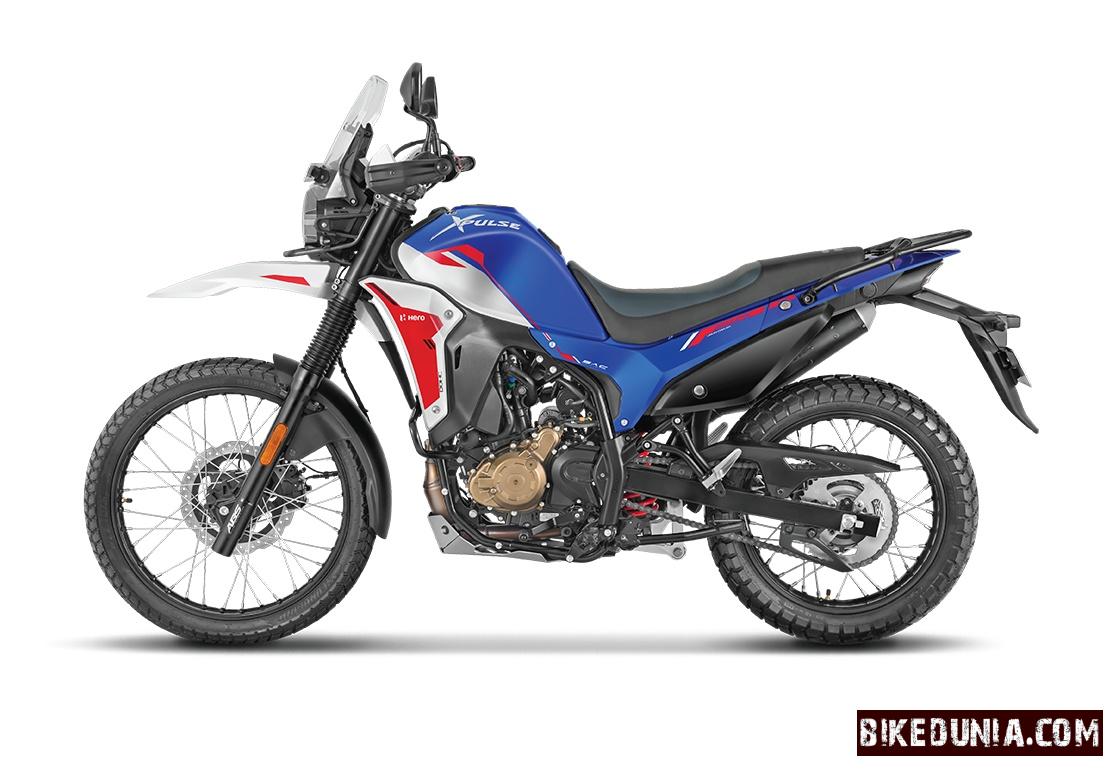 Hero Xpulse 210 Azure Blue