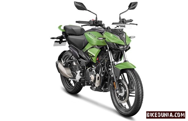 Hero Xtreme 125R Dual Channel ABS Black Leaf Green