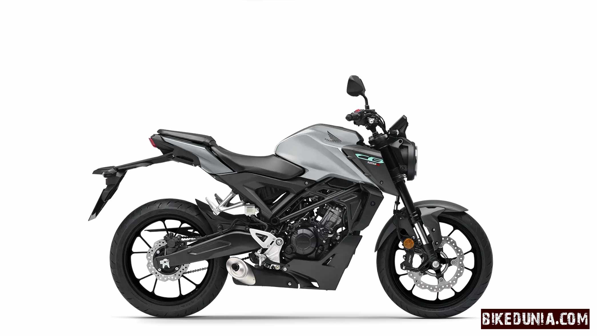 Honda CB125R 2026 Lucent Silver Metallic