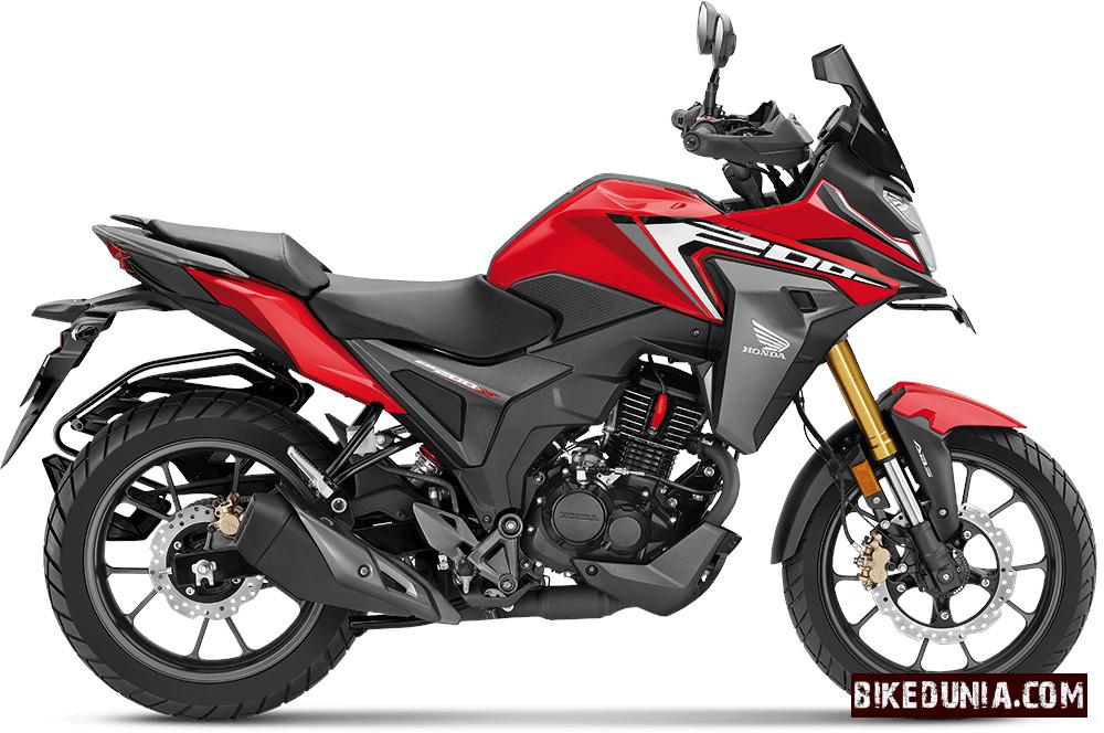 Honda CB200X Sports Red