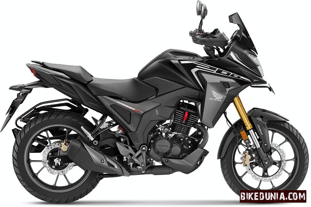 Honda CB200X Pearl Nightstar Black