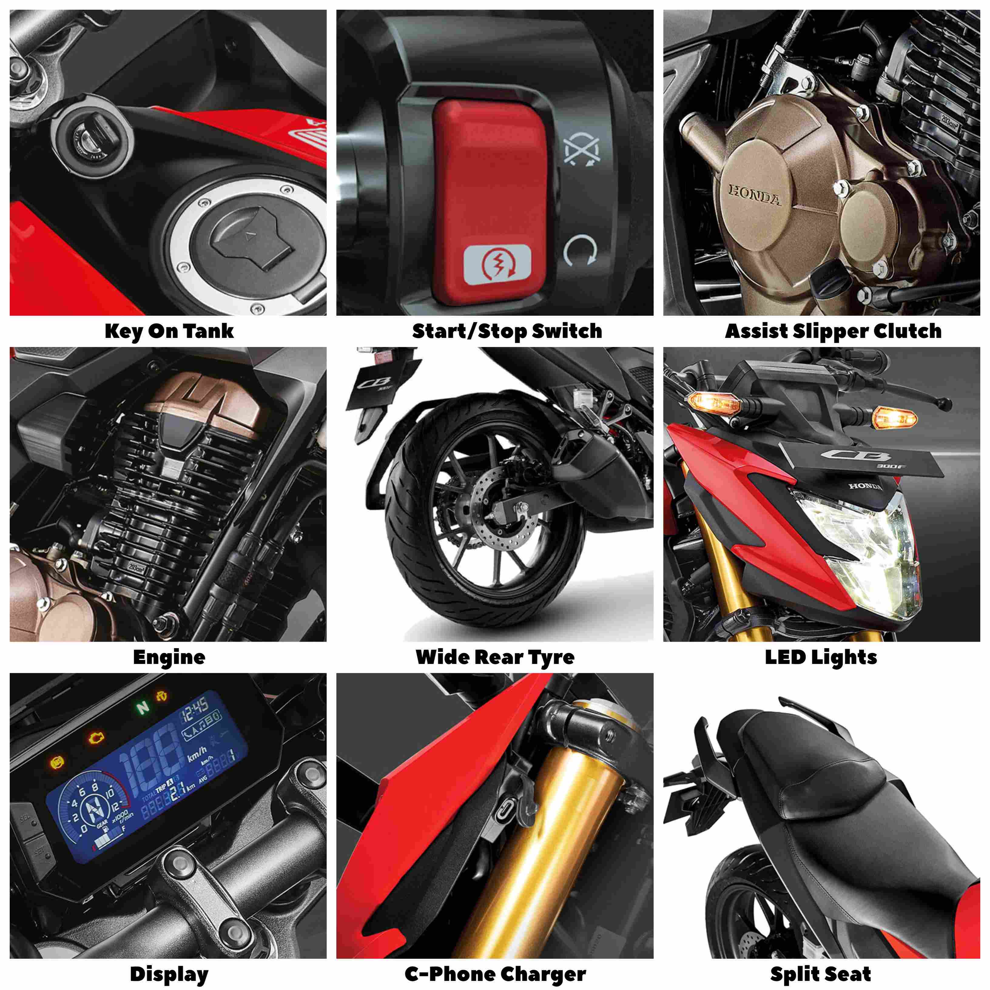 Honda CB300F Features