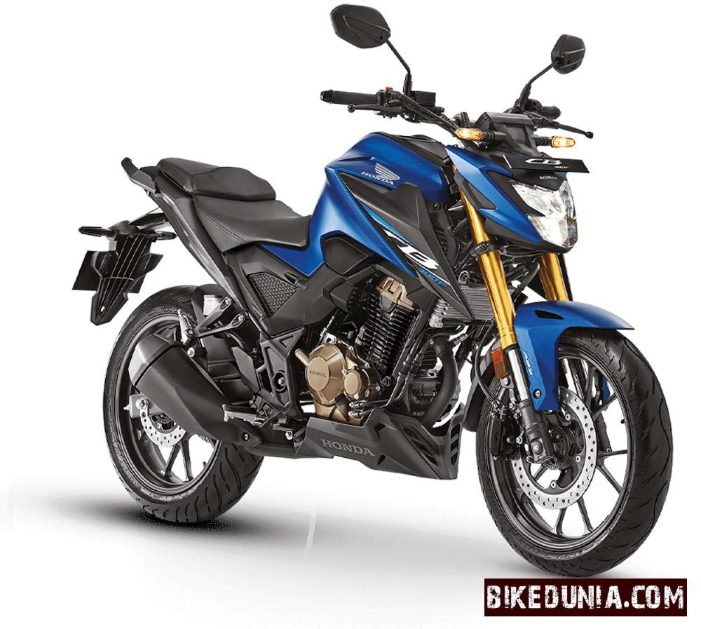 Honda CB300F Mat Marvel Blue Metallic