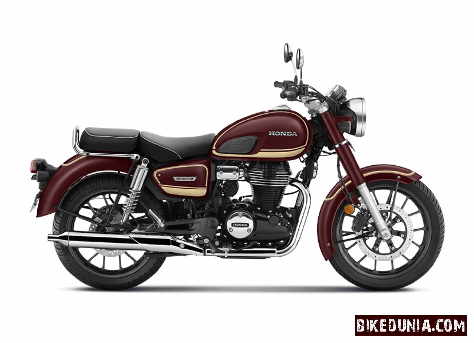 Honda CB350C DLX Pro Special Edition Red Metallic