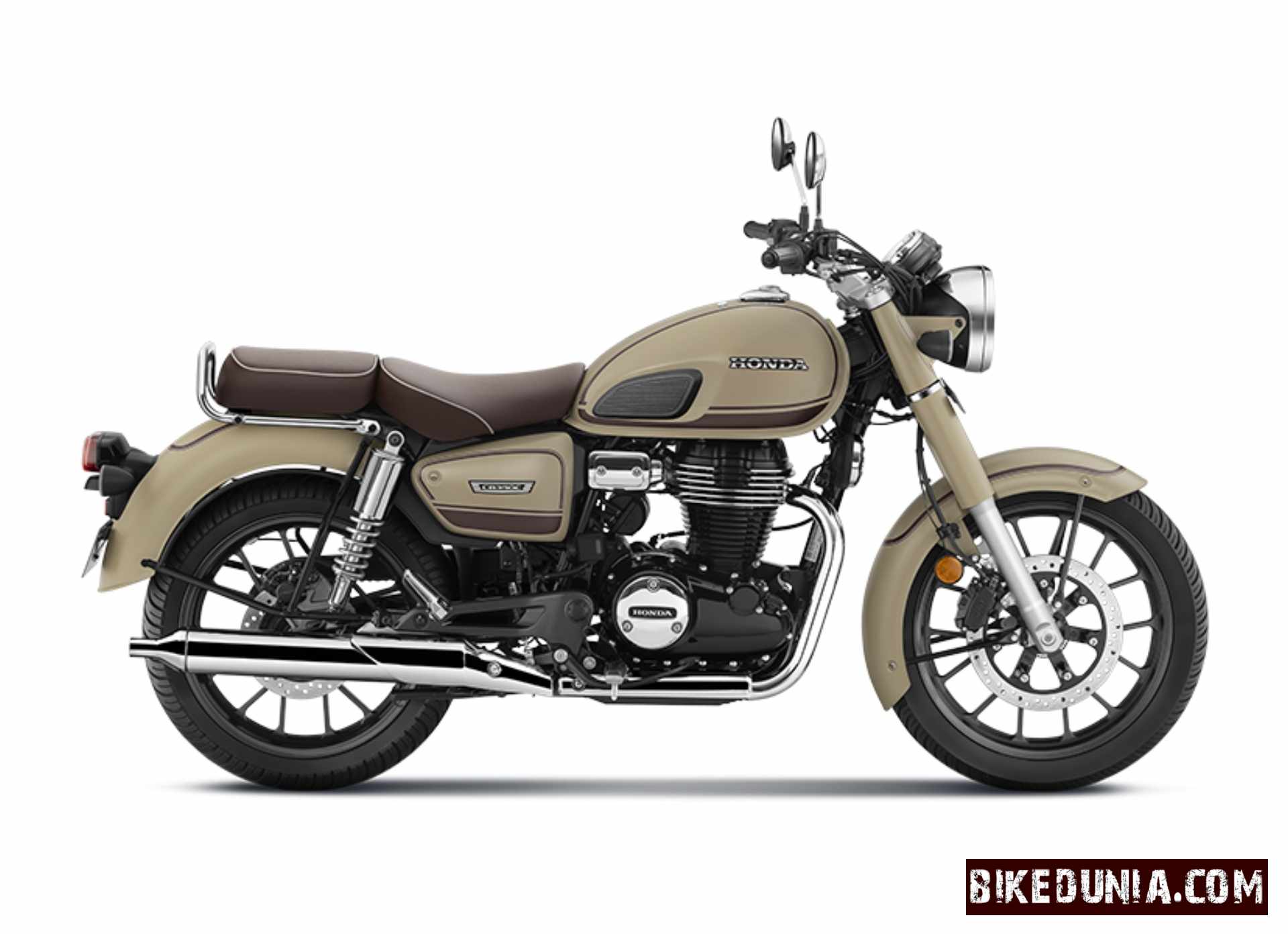 Honda CB350C DLX Pro Special Edition Mat Dune Brown