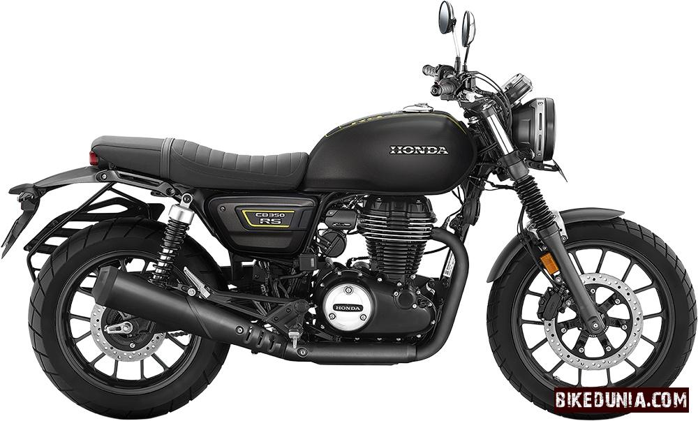 Honda CB350RS DLX Pro 2025 Mat Axis Grey Metallic