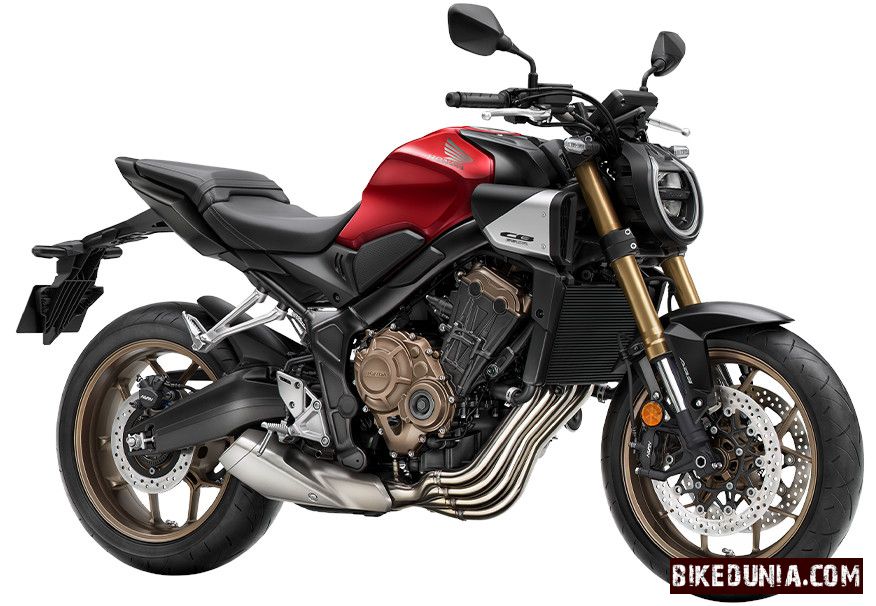 Honda CB650R 2025 Candy Chromosphere Red