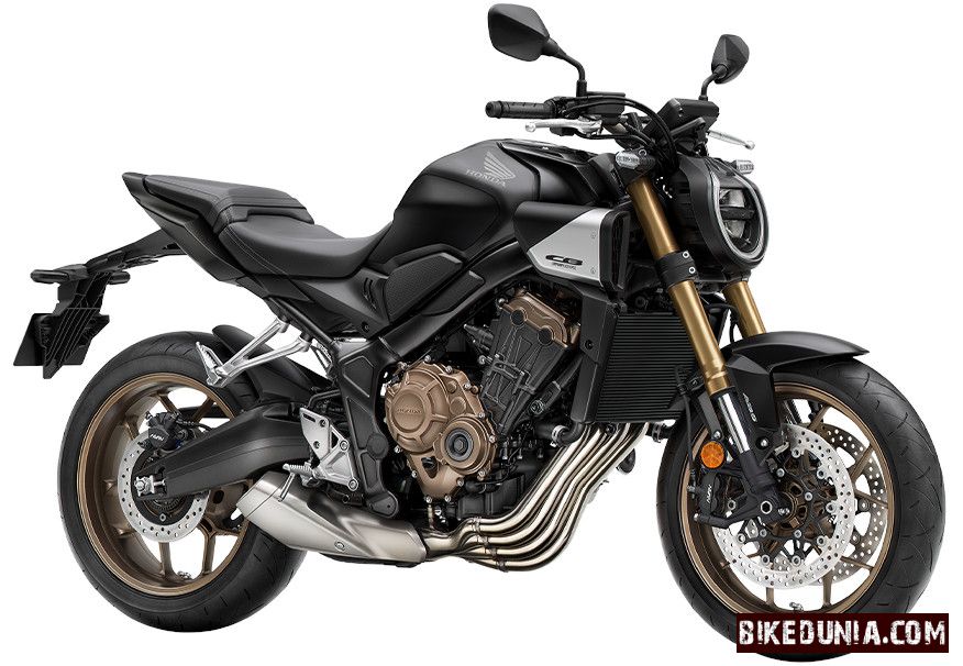 Honda CB650R 2025 Matte Gunpowder Black Metallic