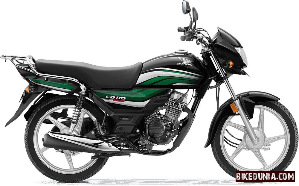 Honda CD 110 Dream Deluxe Black with Green