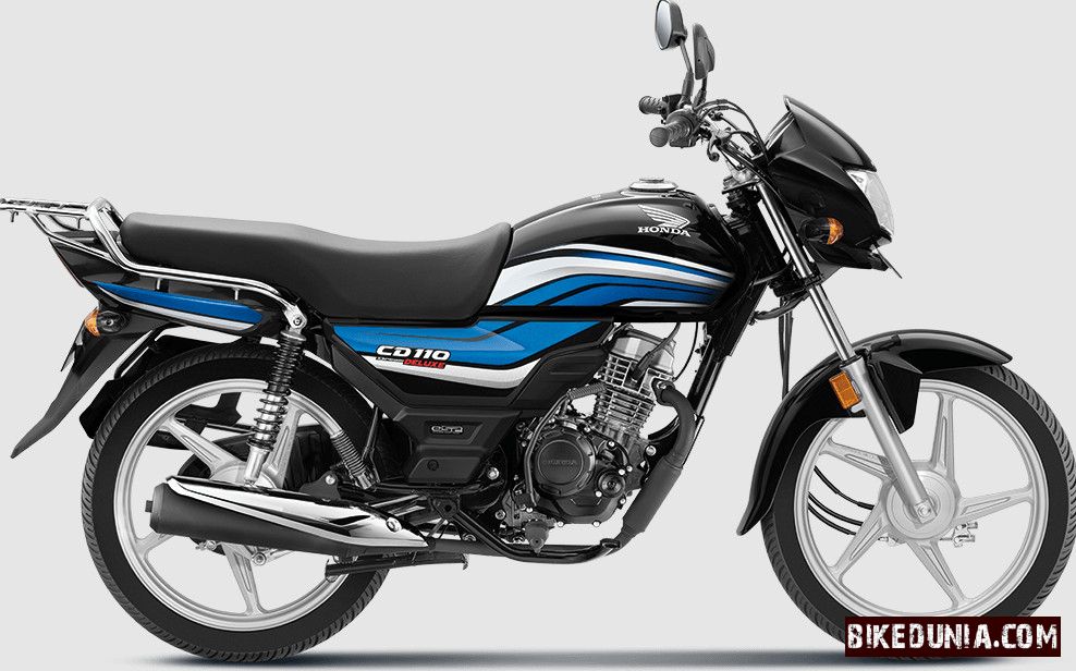Honda CD 110 Dream Deluxe Black with Blue