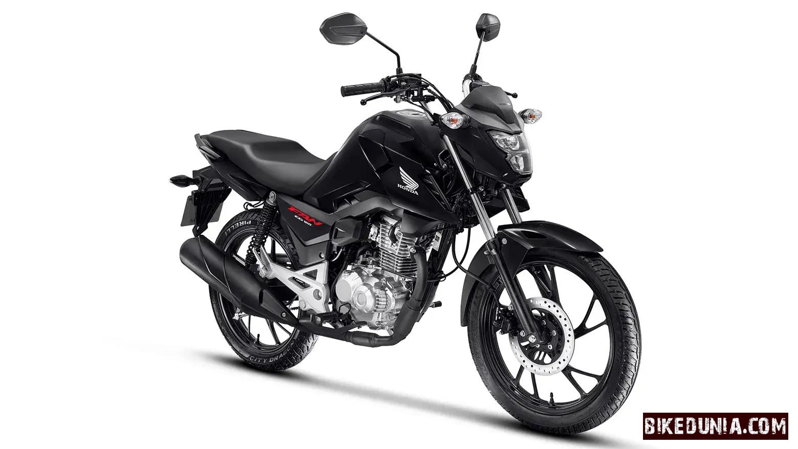 Honda CG 160 Fan Black Metallic - Infinite Black Metallic