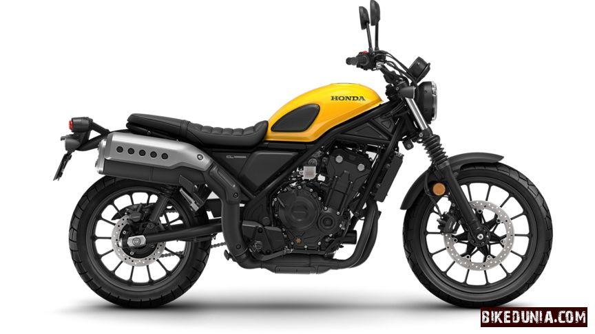 Honda CL500 Pearl Dask Yellow