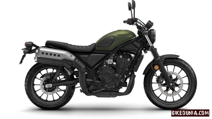 Honda CL500 Matte Laurel Green Metallic