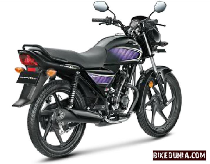 Honda Dream Neo Honda Dream Neo in Black with Violet Stripes Color