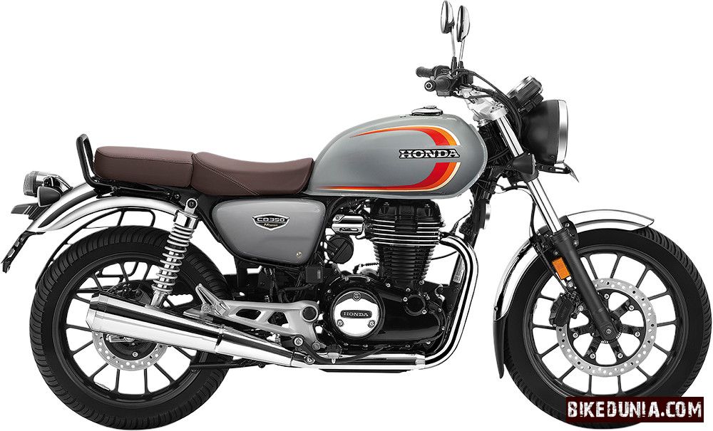 Honda Hness CB350 DLX Pro Chrome 2025 Pearl deep ground grey