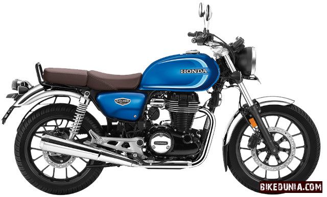 Honda Hness CB350 DLX Pro Chrome 2025 Athletic Blue Metallic