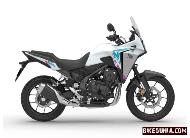 Honda NX 500 E-Clutch 2026 Pearl Horizon White