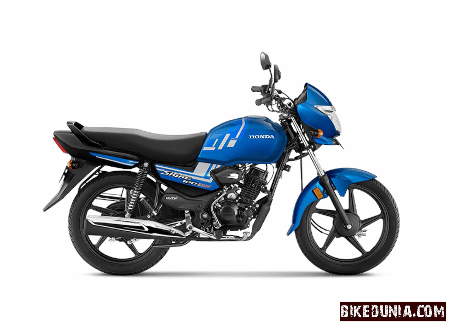 Honda Shine 100 DX Athletic Blue Metallic