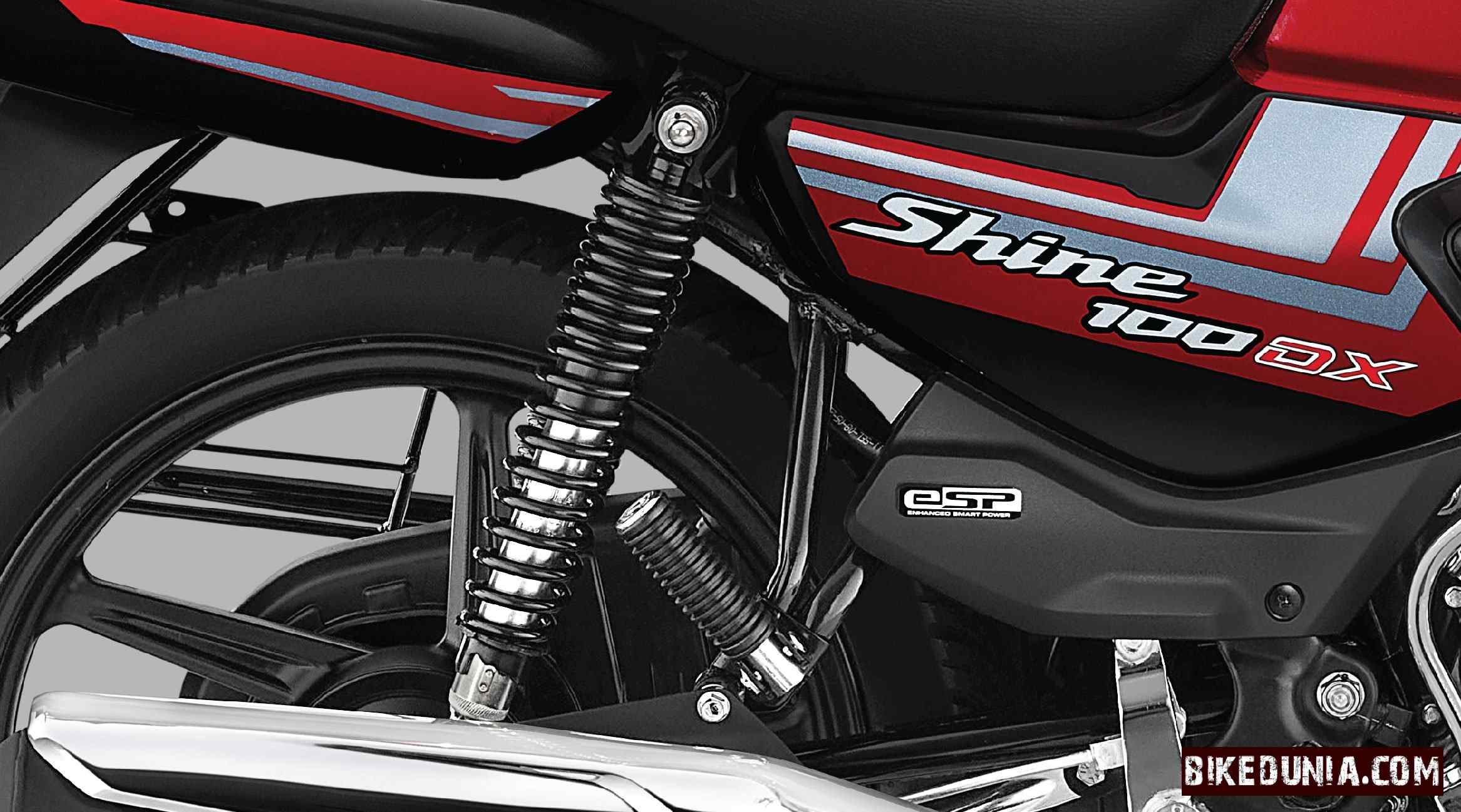 Honda Shine 100 DX Superb Suspension Dynamics