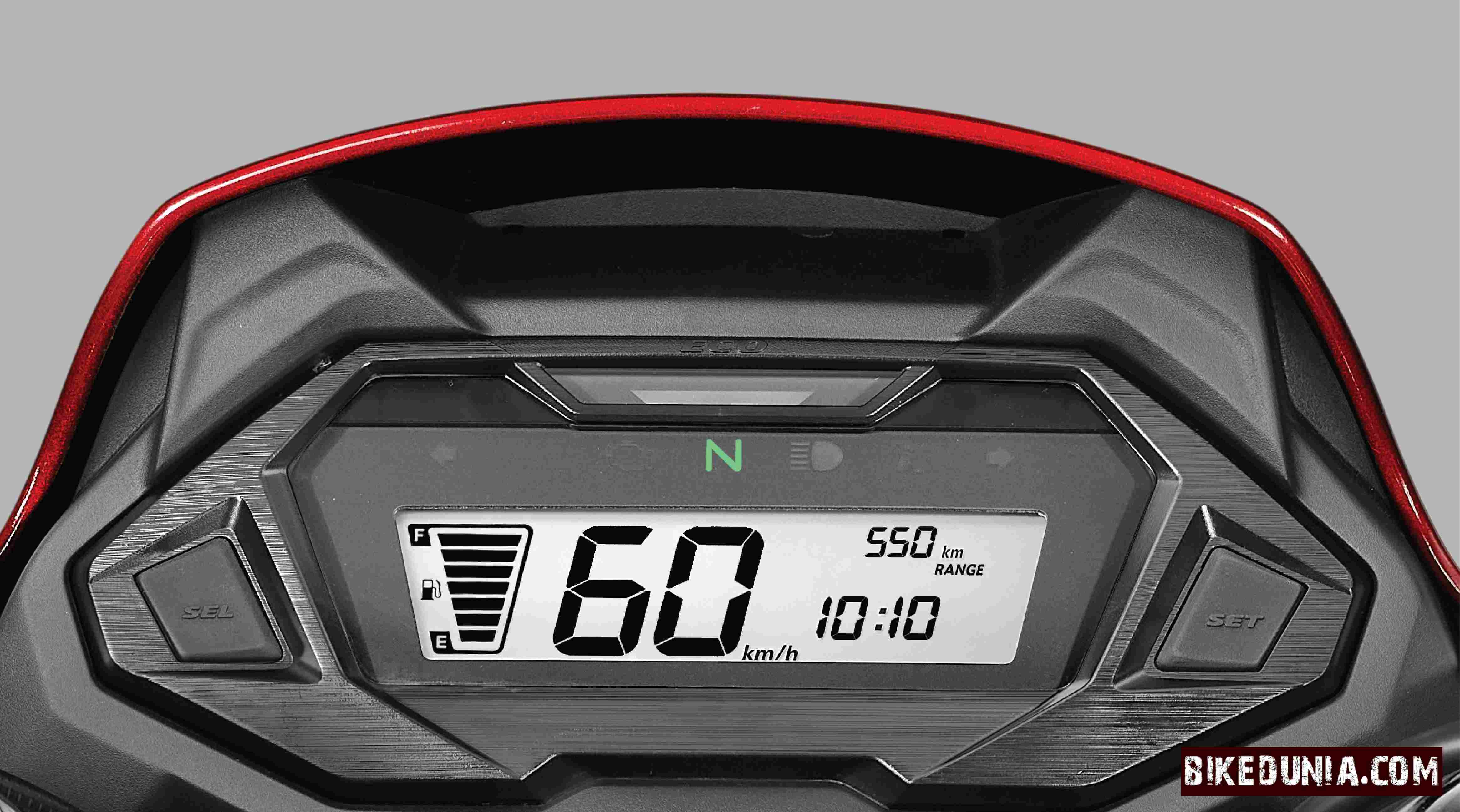 Honda Shine 100 DX Digital Meter