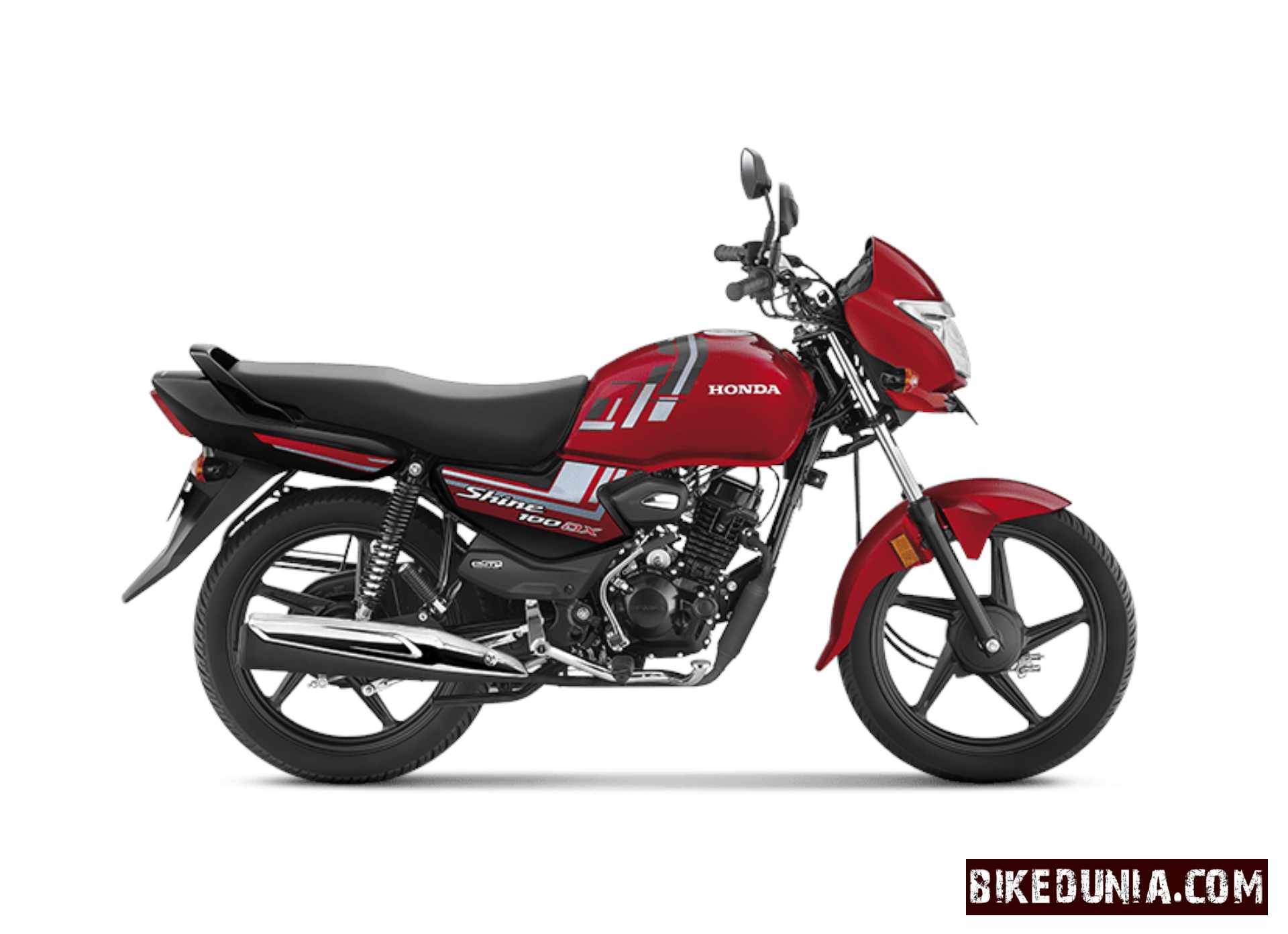 Honda Shine 100 DX Imperial Red Metallic