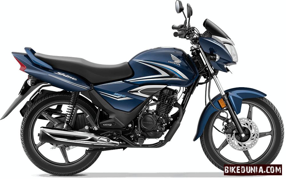 Honda Shine 125 Decent Blue Metallic