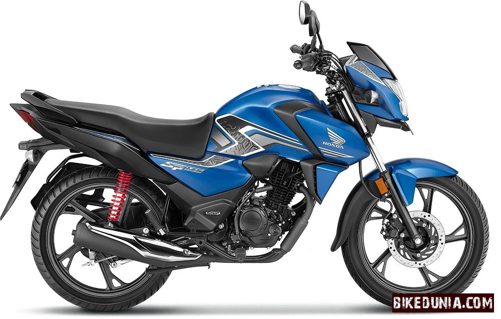 Honda SP 125 2025 Matt Marvel Blue Metallic