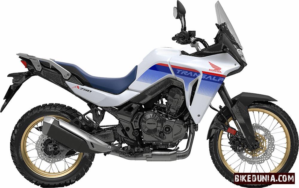 Honda XL750 Transalp Ross White