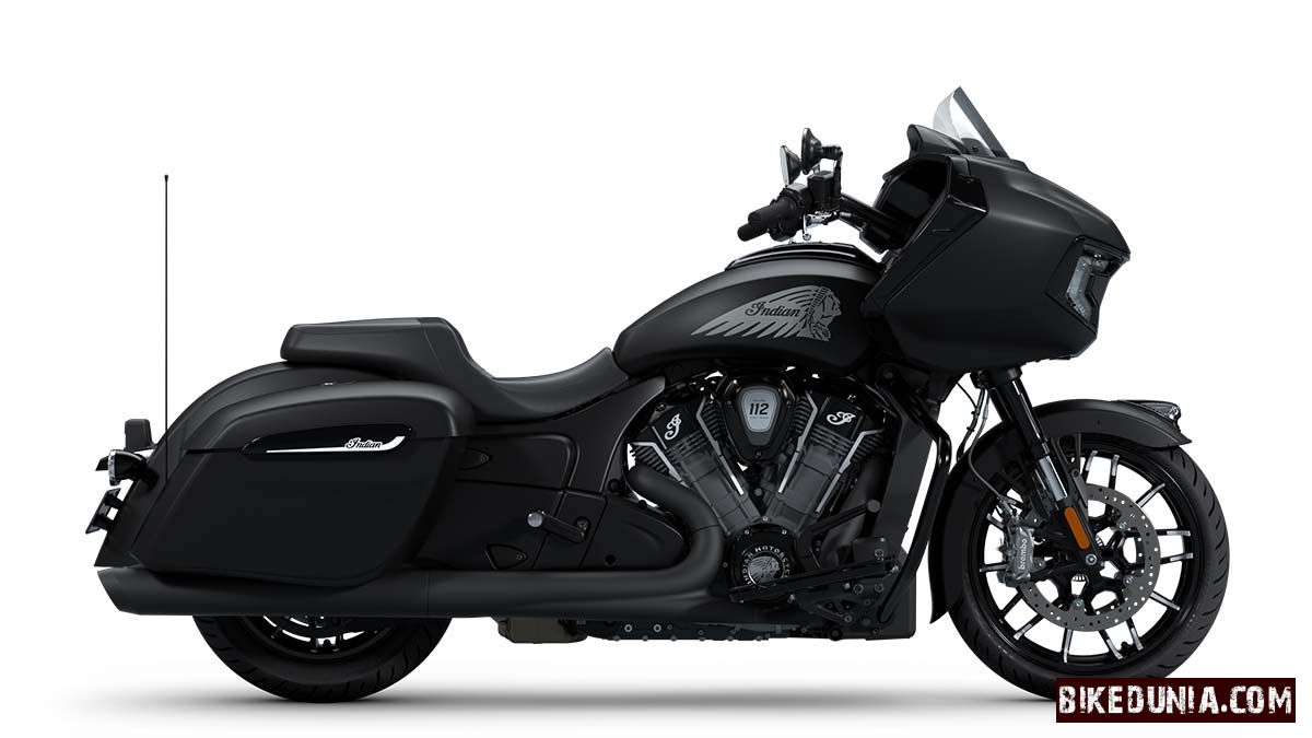 Indian Challenger Dark Horse With 112 Package Black Smoke