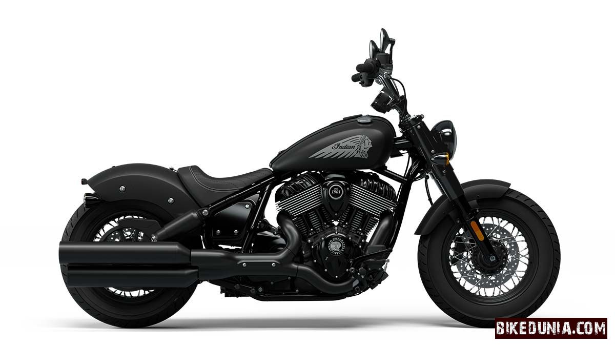 Indian Chief Bobber Dark Horse Black Smoke