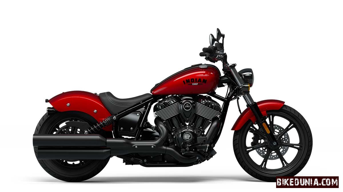 Indian Chief Dark Horse 2025 Sunset Red Metallic
