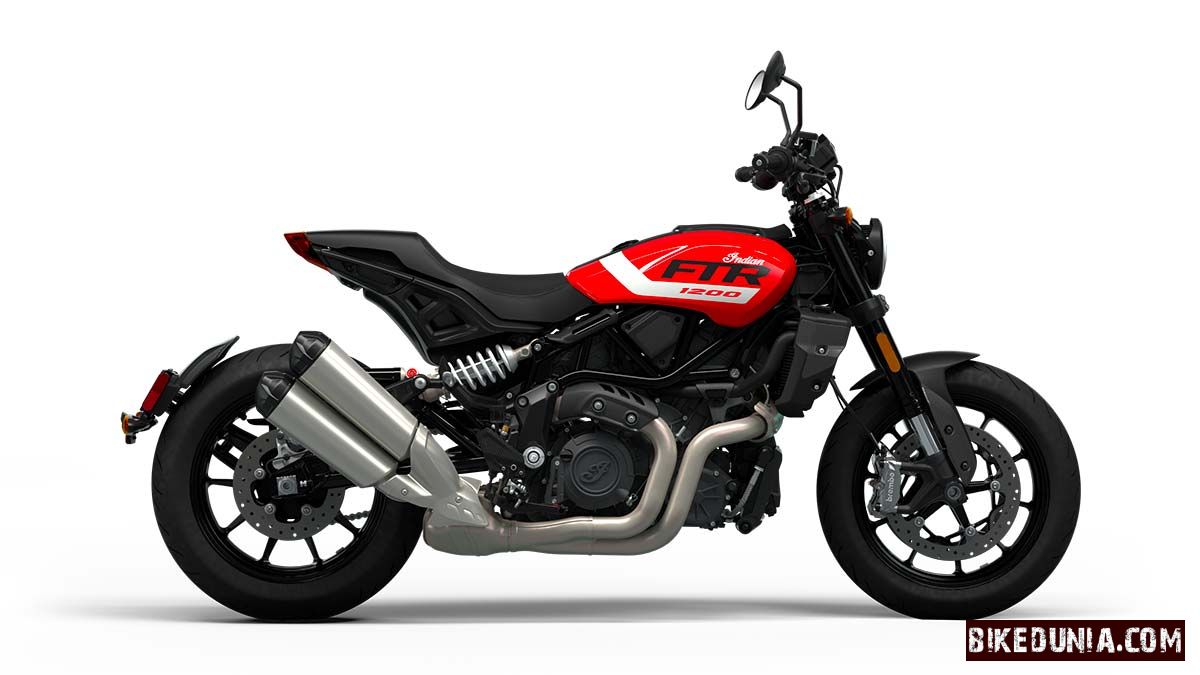 Indian FTR Indy Red White