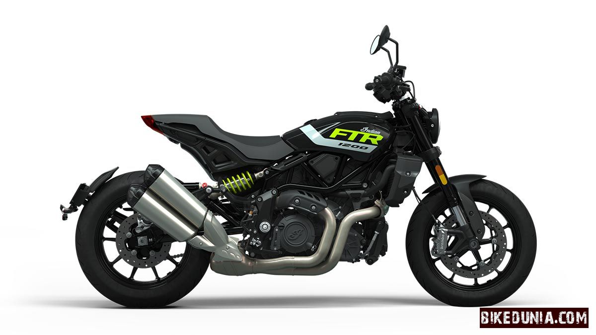 Indian FTR Black Metallic