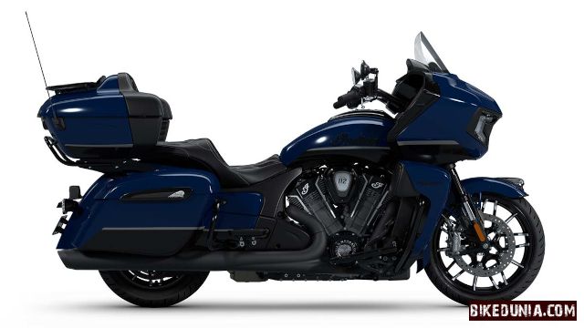 Indian Pursuit Dark Horse With 112 Package Springfield Blue Vivid Crystal with Black Vivid Crystal
