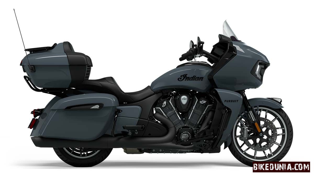 Indian Pursuit Dark Horse Stealth Gray