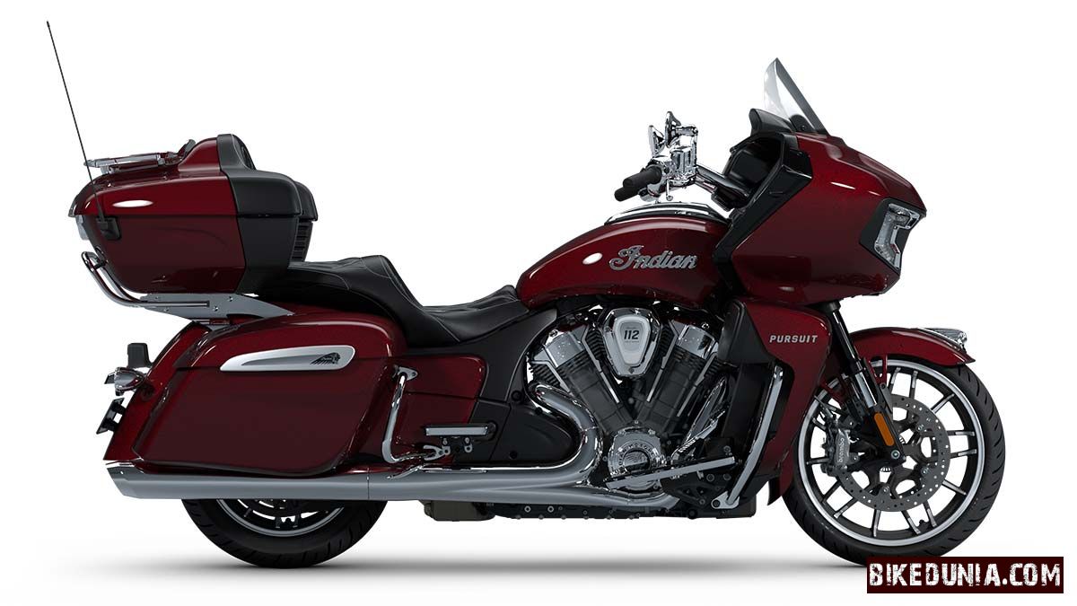 Indian Pursuit Limited With 112 Package Maroon Metallic
