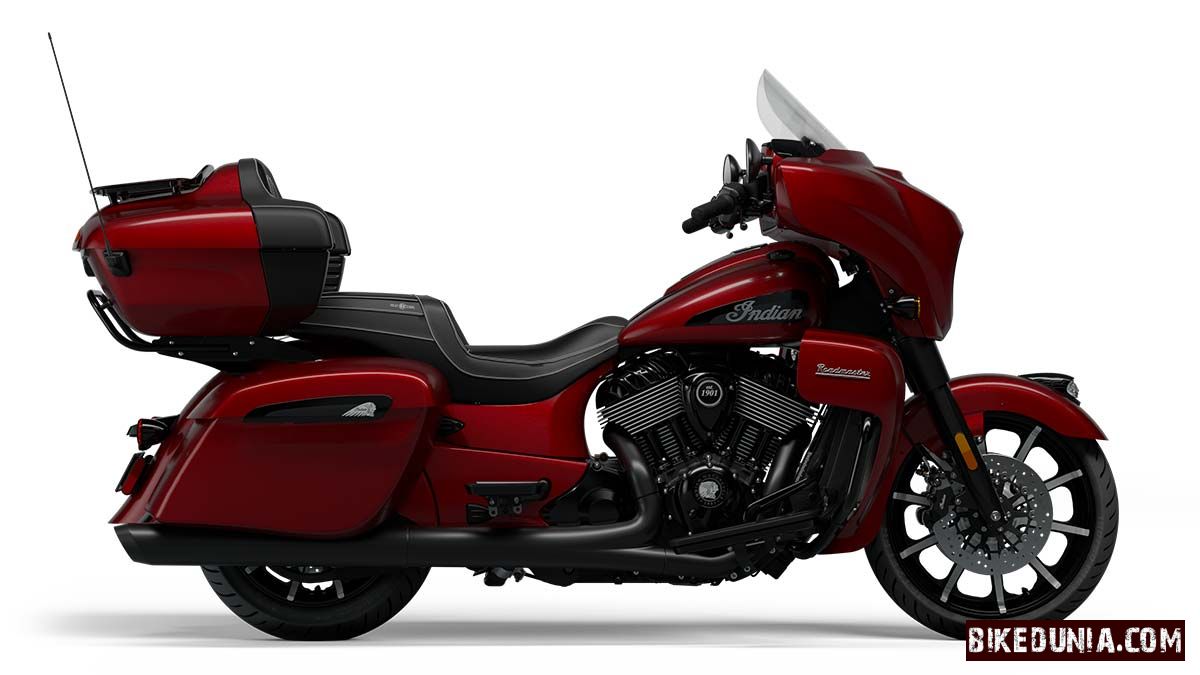 Indian Roadmaster Dark Horse Maroon Metallic
