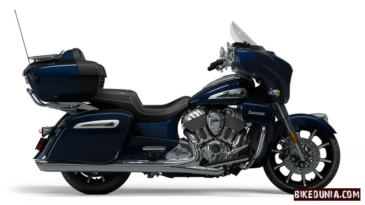 Indian Roadmaster Limited Black Azure Crystal