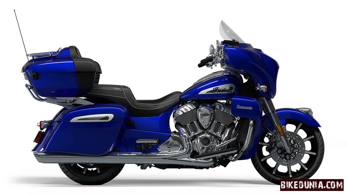 Indian Roadmaster Limited Spirit Blue Metallic
