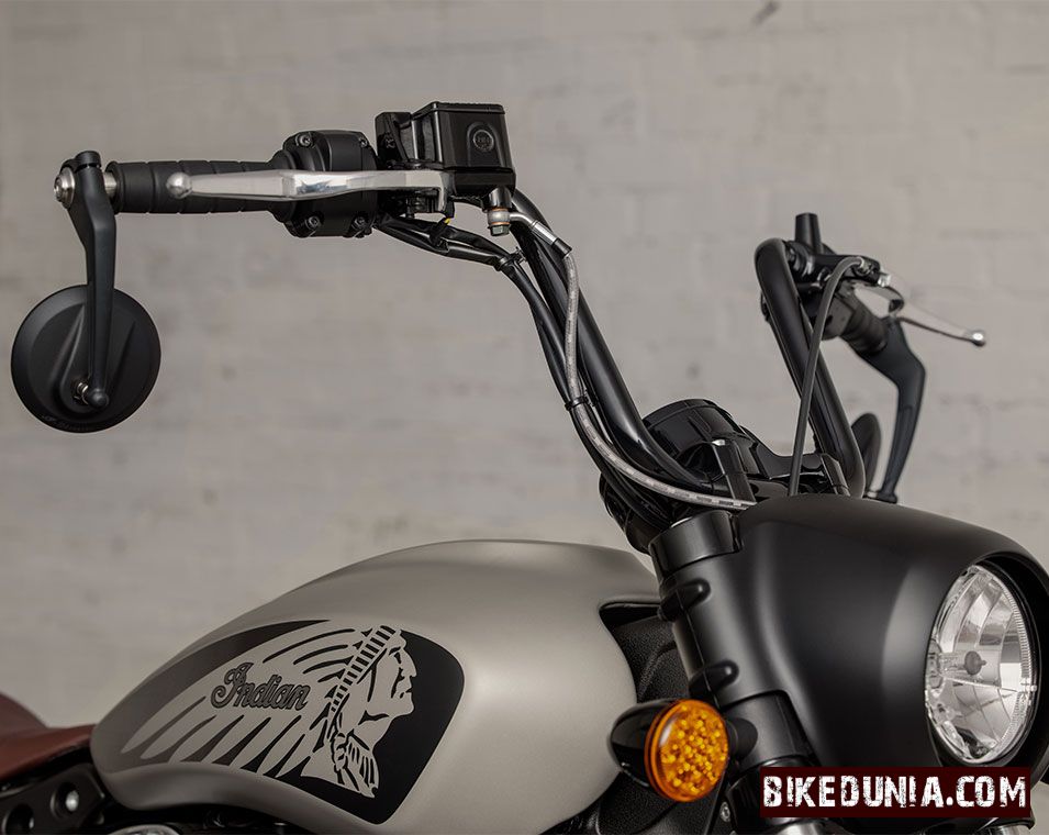Indian Scout Bobber Twenty High-Flying handlebars