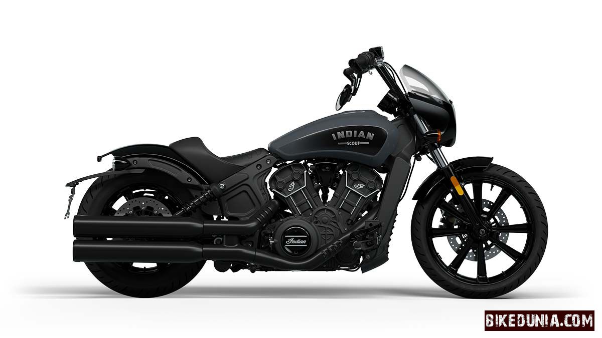 Indian Scout Rogue Stealth Gray w/ Graphics