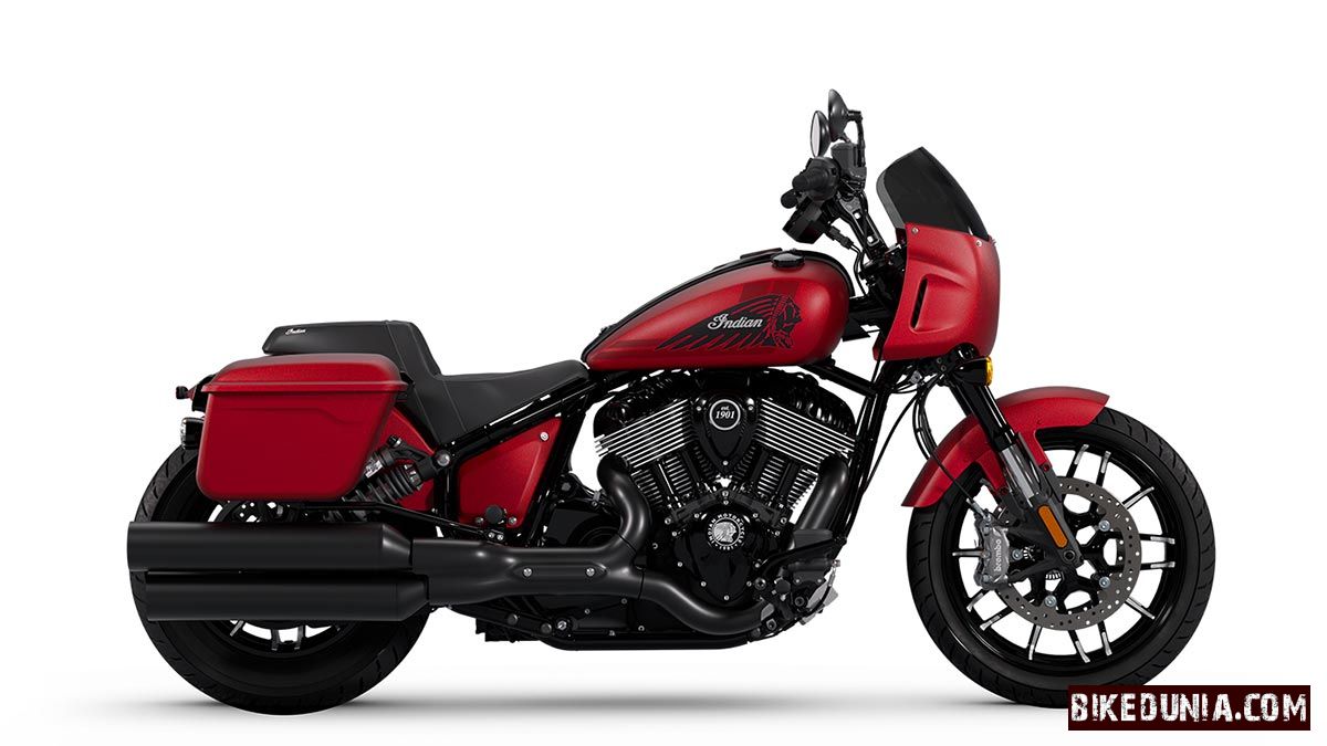 Indian Sport Chief RT 2025 Sunset Red Smoke