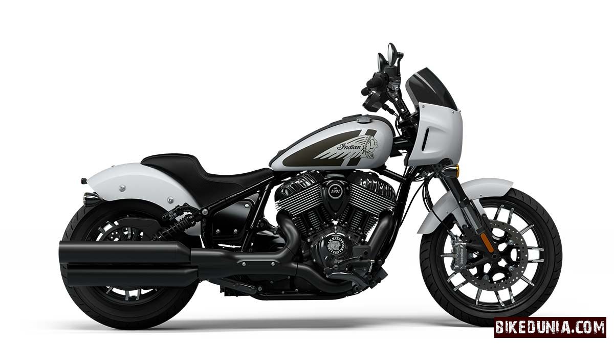 Indian Sport Chief Ghost White Metallic Smoke