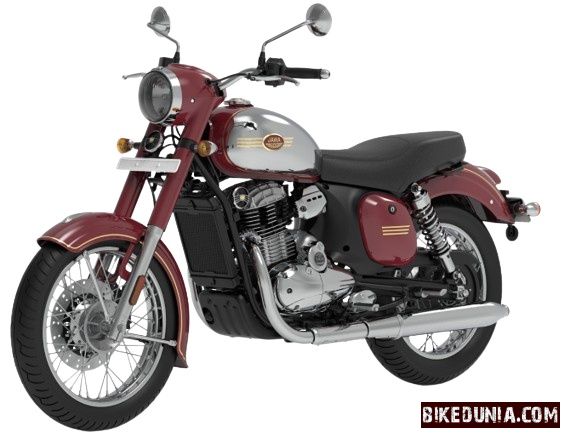 Jawa 350 Legacy Edition Maroon