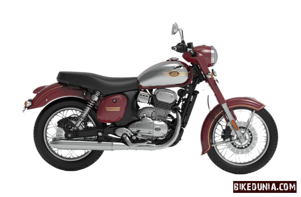 Jawa 350 - Maroon (Chrome)