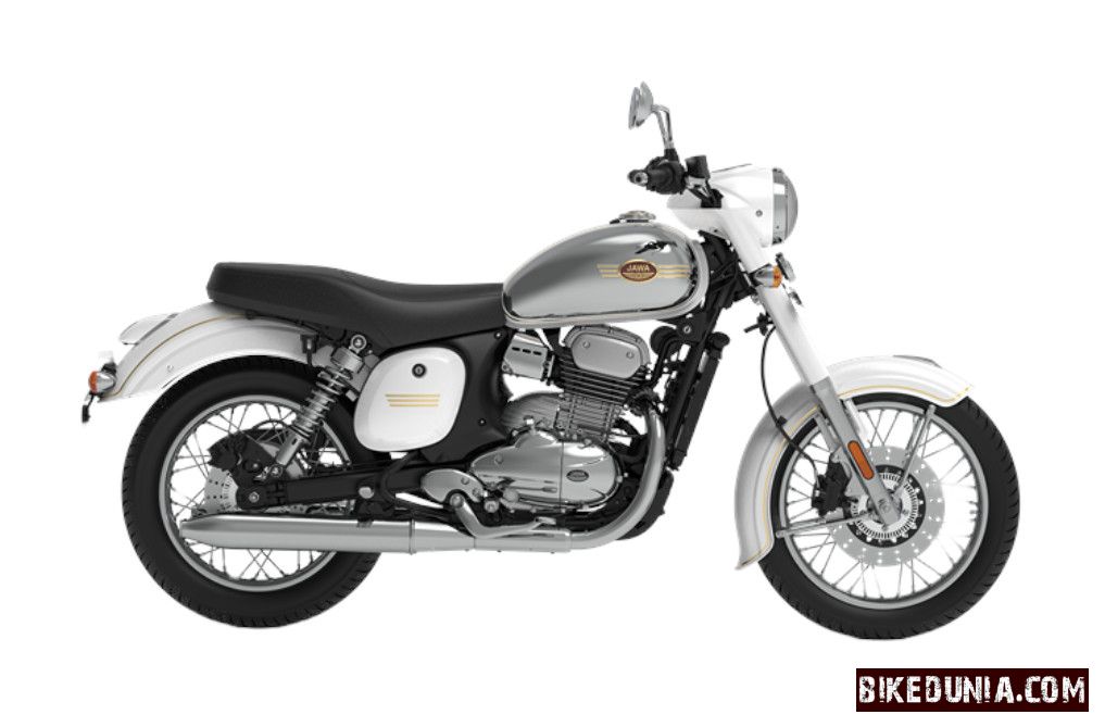 Jawa 350 - White (Chrome)