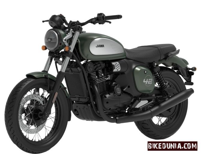 Jawa 42 FJ Aurora Green Matte
